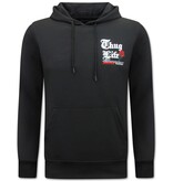 Top Star 2Pac Hoodie för män - Thug Life - Svart Top Star 2Pac Hoodie för män - Thug Life - Svart