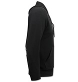 Top Star 2Pac Hoodie för män - Thug Life - Svart Top Star 2Pac Hoodie för män - Thug Life - Svart