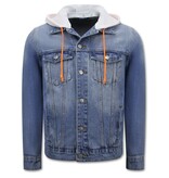 Local Fanatic Denim SpijkeJacka med huva Herr - RJ-966 - Blå Local Fanatic Denim SpijkeJacka med huva Herr - RJ-966 - Blå