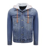 Local Fanatic Denim SpijkeJacka med huva Herr - RJ-966 - Blå Local Fanatic Denim SpijkeJacka med huva Herr - RJ-966 - Blå
