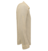 Enos Linne skjorta för herr - Regular Fit - Casual Blanco - Beige