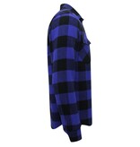 LF Flanellskjorta Herr - Lumberjack Blus Herr - Blå