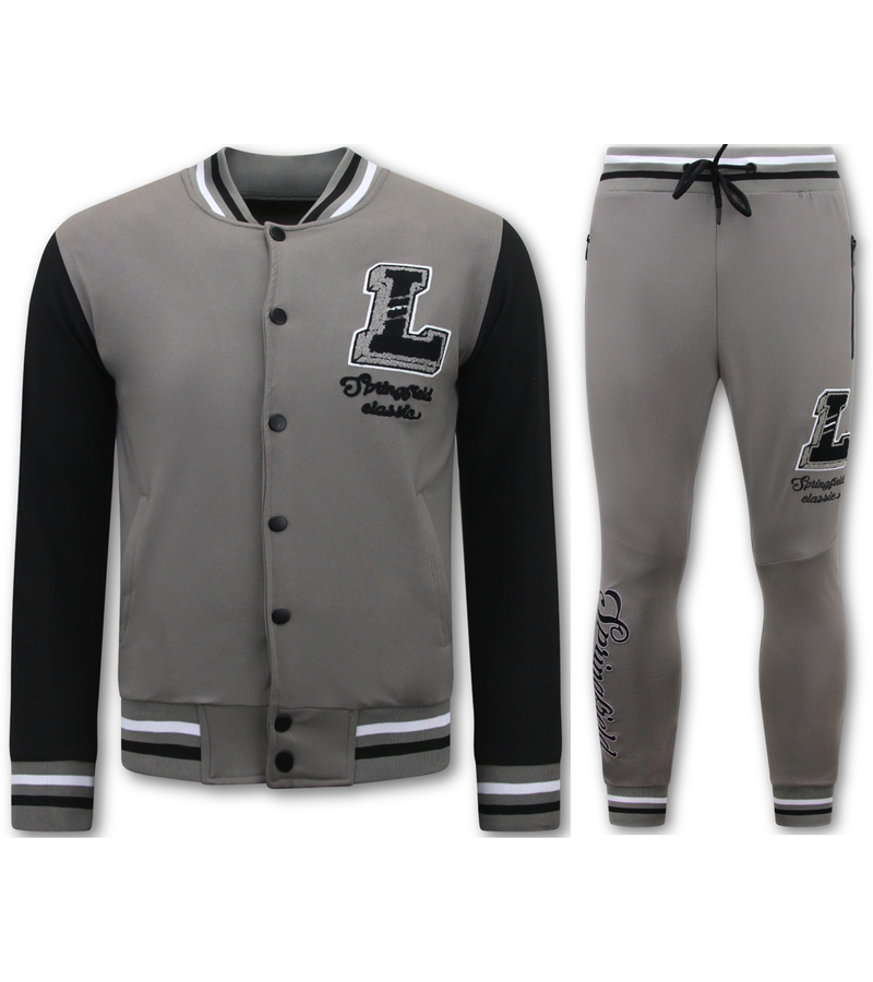 Top Star Husdräkt Herr Vuxna - Träningsoverall Herr - 2822 - Grå