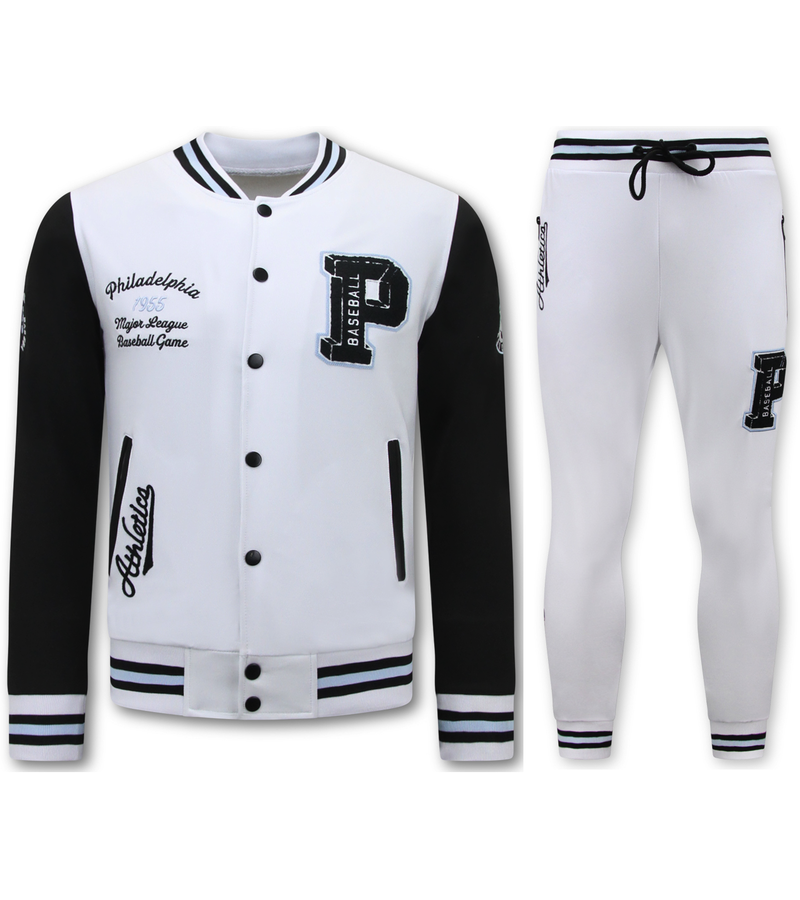 True Rise Joggingdräkt Herr Vuxna - Husdräkt Herr - 2820 - Vit / Svart