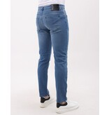 Mario Morato Jeans Herr - Regular Fit - Stretchbyxor Herr - MM-R-06 - Blå
