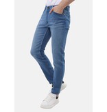 LF Jeans Herr - Regular Fit - Stretchbyxor Herr - MM-R-06 - Blå