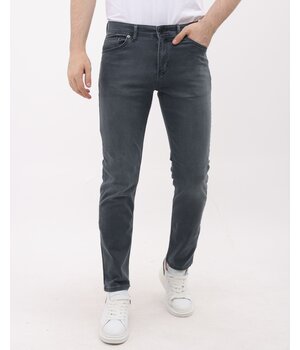 LF Jeans Herr Vuxna - Regular Fit - Stretchjeans Herr - MM-R-10 - Grå