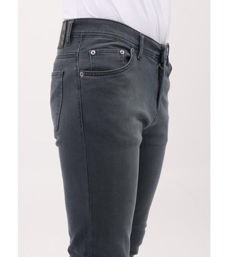 LF Jeans Herr Vuxna - Regular Fit - Stretchjeans Herr - MM-R-10 - Grå