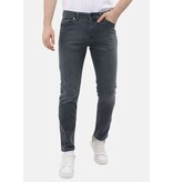 Mario Morato Jeans Herr Vuxna - Regular Fit - Stretchjeans Herr - MM-R-10 - Grå