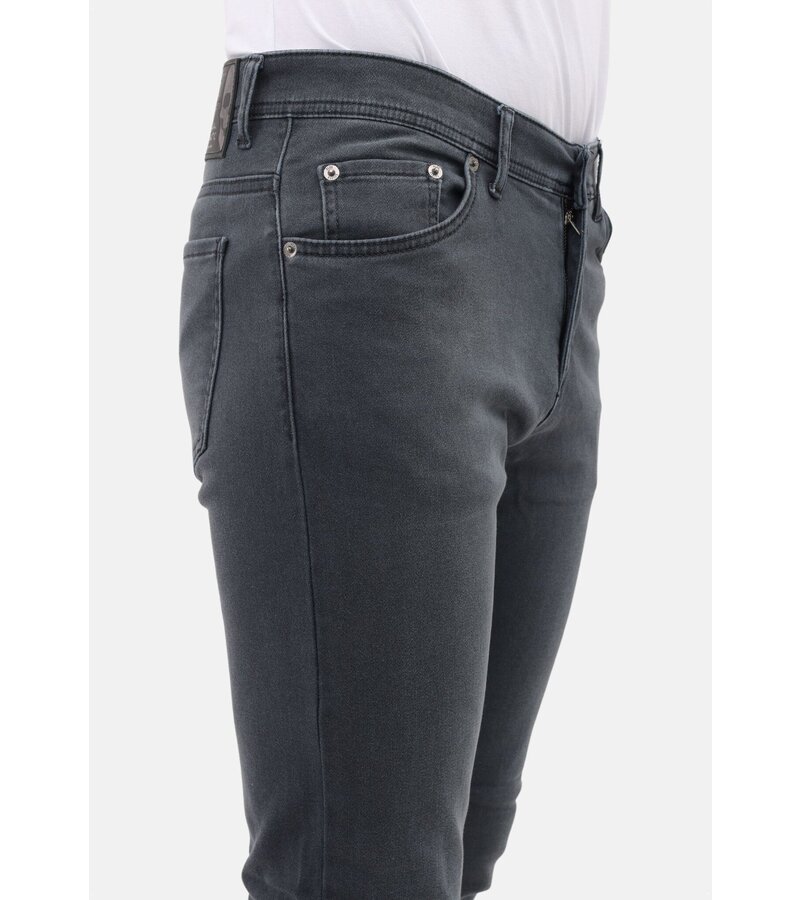 LF Jeans Herr Vuxna - Regular Fit - Stretchjeans Herr - MM-R-10 - Grå