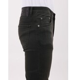 Mario Morato Jeans Herr - Regular Fit - Jeans Stretch för män - MM-R-17 - Mörkgrön