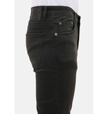 Mario Morato Jeans Herr - Regular Fit - Jeans Stretch för män - MM-R-17 - Mörkgrön