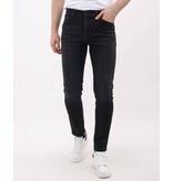 LF Jeans Herr Vuxna - Regular Fit - Stretchbyxor Herr - MM-R-05 - Mörkgrå