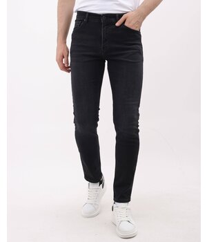 LF Jeans Herr Vuxna - Regular Fit - Stretchbyxor Herr - MM-R-05 - Mörkgrå