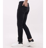 Mario Morato Jeans Herr Vuxna - Regular Fit - Stretchbyxor Herr - MM-R-05 - Mörkgrå