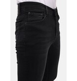 Mario Morato Jeans Herr Vuxna - Regular Fit - Stretchbyxor Herr - MM-R-05 - Mörkgrå