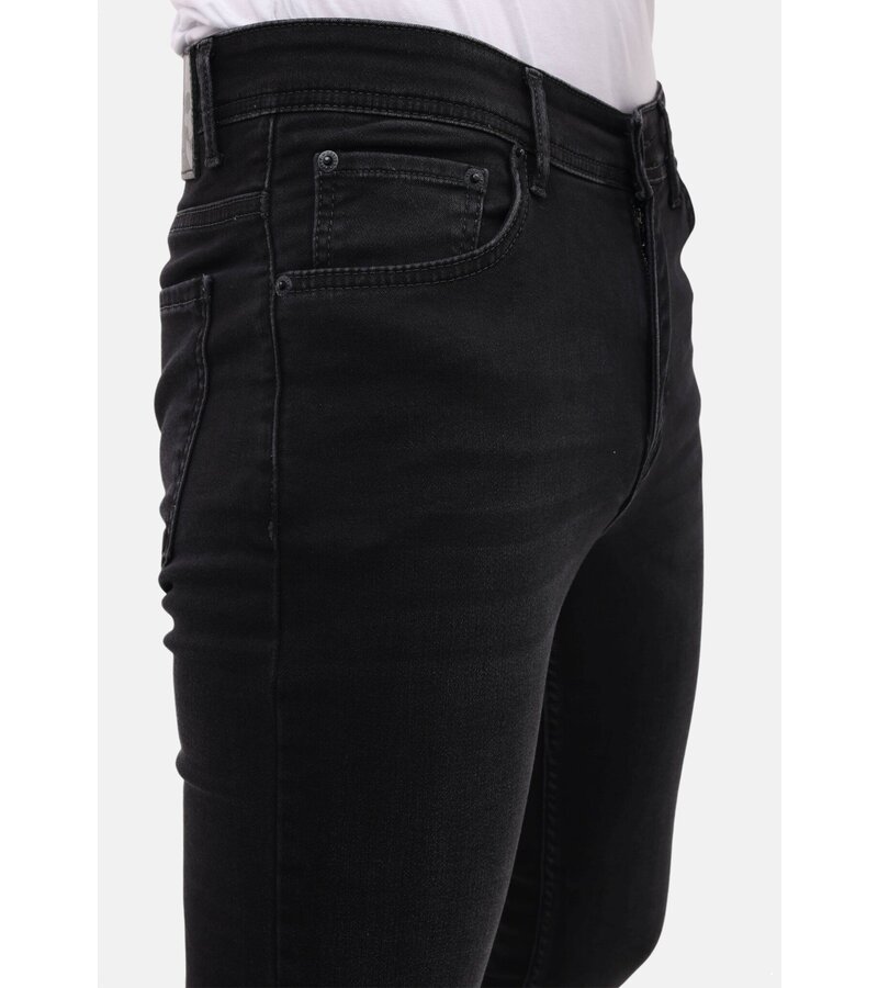 LF Jeans Herr Vuxna - Regular Fit - Stretchbyxor Herr - MM-R-05 - Mörkgrå