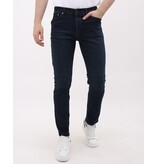 Mario Morato Jeans för män - Regular Fit - Stretch jeans - MM-R-13 - Mörkblå