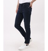 Mario Morato Jeans för män - Regular Fit - Stretch jeans - MM-R-13 - Mörkblå