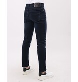 Mario Morato Jeans för män - Regular Fit - Stretch jeans - MM-R-13 - Mörkblå