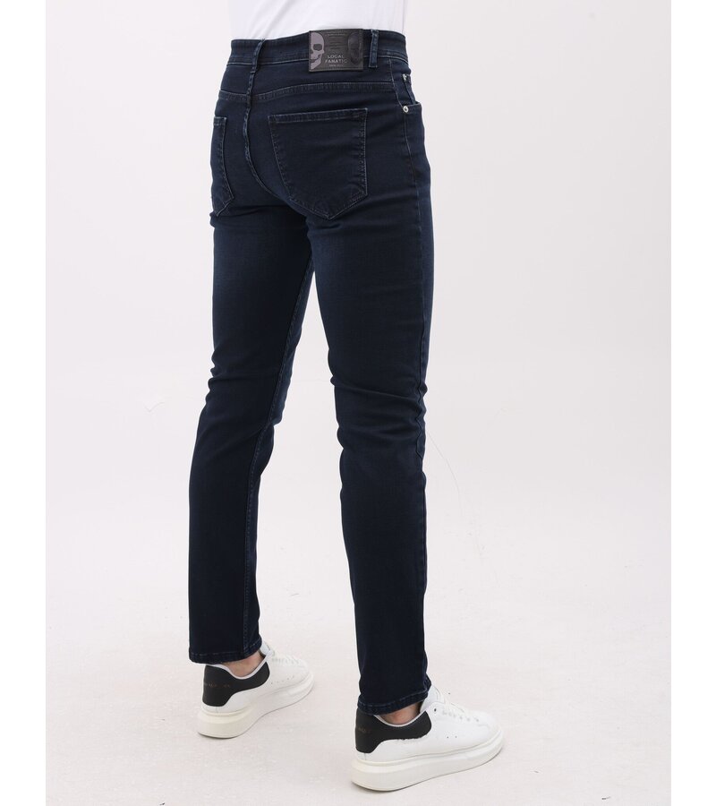 Mario Morato Jeans för män - Regular Fit - Stretch jeans - MM-R-13 - Mörkblå