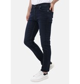 Mario Morato Jeans för män - Regular Fit - Stretch jeans - MM-R-13 - Mörkblå