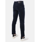 Mario Morato Jeans för män - Regular Fit - Stretch jeans - MM-R-13 - Mörkblå