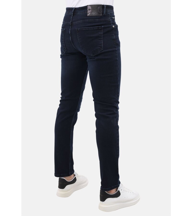 Mario Morato Jeans för män - Regular Fit - Stretch jeans - MM-R-13 - Mörkblå
