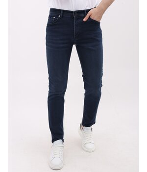 LF Jeans herr - Regular Fit - Stretchjeans herr - MM-R-12 - Blå