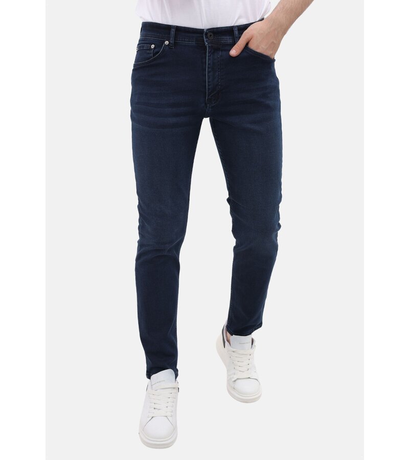 LF Jeans herr - Regular Fit - Stretchjeans herr - MM-R-12 - Blå