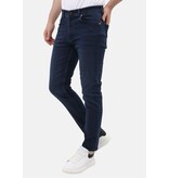 LF Jeans herr - Regular Fit - Stretchjeans herr - MM-R-12 - Blå