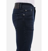 LF Jeans herr - Regular Fit - Stretchjeans herr - MM-R-12 - Blå
