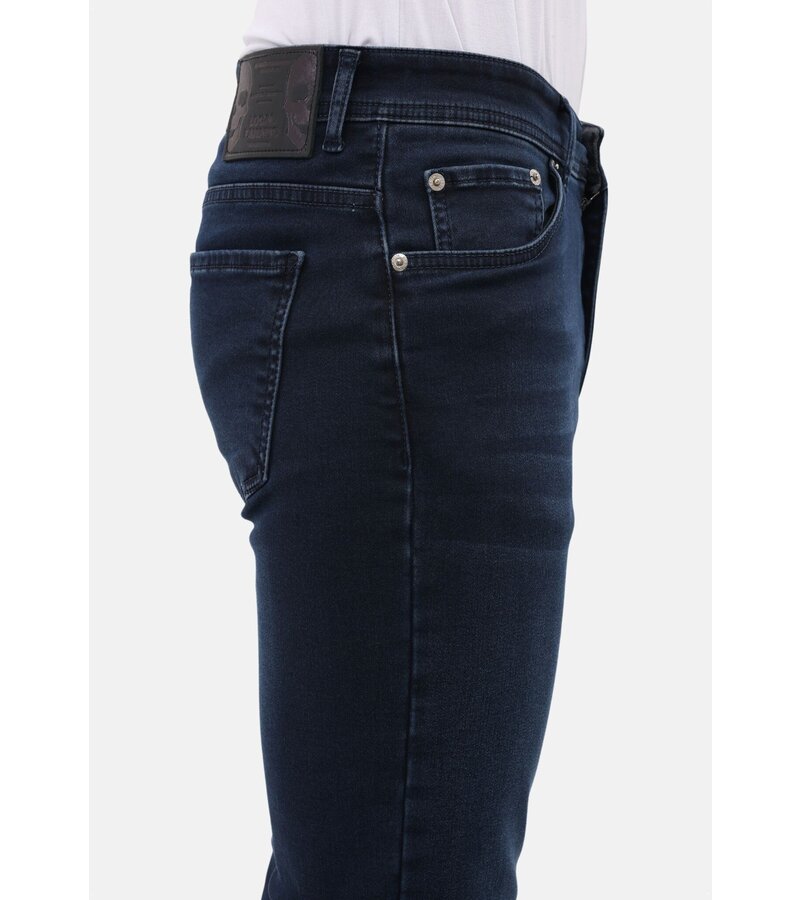 Mario Morato Jeans herr - Regular Fit - Stretchjeans herr - MM-R-12 - Blå