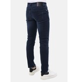 LF Jeans herr - Regular Fit - Stretchjeans herr - MM-R-12 - Blå