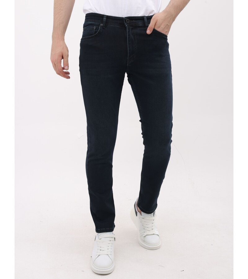 Mario Morato Jeans Herr Vuxna - Herr Jeans Regular Fit Stretch - MM-R-14 - Mörkblå