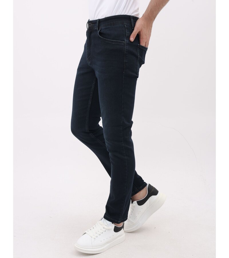 LF Jeans Herr Vuxna - Herr Jeans Regular Fit Stretch - MM-R-14 - Mörkblå