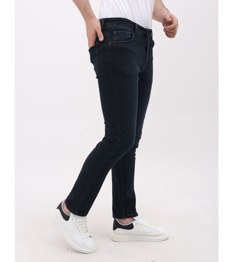 LF Jeans Herr Vuxna - Herr Jeans Regular Fit Stretch - MM-R-14 - Mörkblå