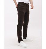 Mario Morato Vanliga stretchjeans - Jeans för män - MM-R-03 - Brun