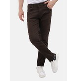LF Vanliga stretchjeans - Jeans för män - MM-R-03 - Brun