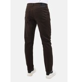 Mario Morato Vanliga stretchjeans - Jeans för män - MM-R-03 - Brun