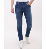 Mario Morato Straight Fit Jeans Herr - Jeans Herr - MM-R-08 - Blå