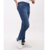 Mario Morato Straight Fit Jeans Herr - Jeans Herr - MM-R-08 - Blå