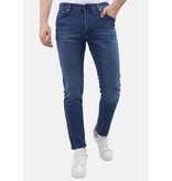Mario Morato Straight Fit Jeans Herr - Jeans Herr - MM-R-08 - Blå
