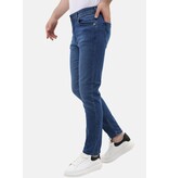 Mario Morato Straight Fit Jeans Herr - Jeans Herr - MM-R-08 - Blå