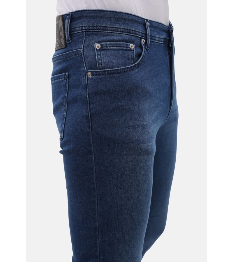 Mario Morato Straight Fit Jeans Herr - Jeans Herr - MM-R-08 - Blå
