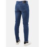 Mario Morato Straight Fit Jeans Herr - Jeans Herr - MM-R-08 - Blå