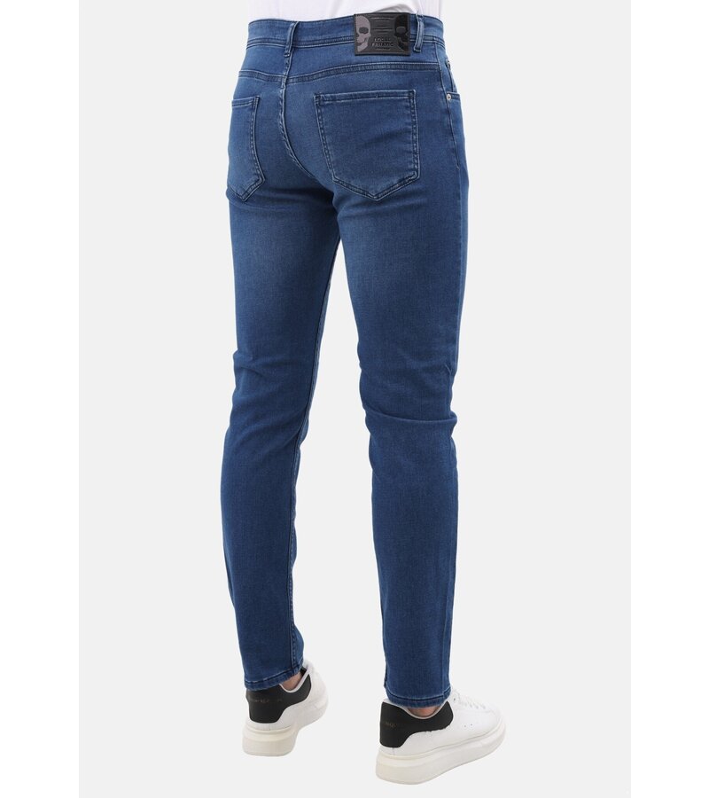 Mario Morato Straight Fit Jeans Herr - Jeans Herr - MM-R-08 - Blå