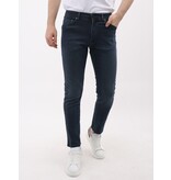 Mario Morato Jeans för män - Regular Fit - Stretchjeans män - MM-R-07 - Mörkblå Mario Morato Jeans för män - Regular Fit - Stretchjeans män - MM-R-07 - Mörkblå