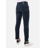 Mario Morato Jeans för män - Regular Fit - Stretchjeans män - MM-R-07 - Mörkblå Mario Morato Jeans för män - Regular Fit - Stretchjeans män - MM-R-07 - Mörkblå
