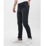 Mario Morato Jeans för män med resår - Regular Fit - MM-R-11 - Grå